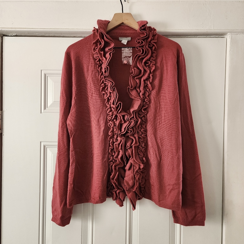 Garnet Hill XL cardigan